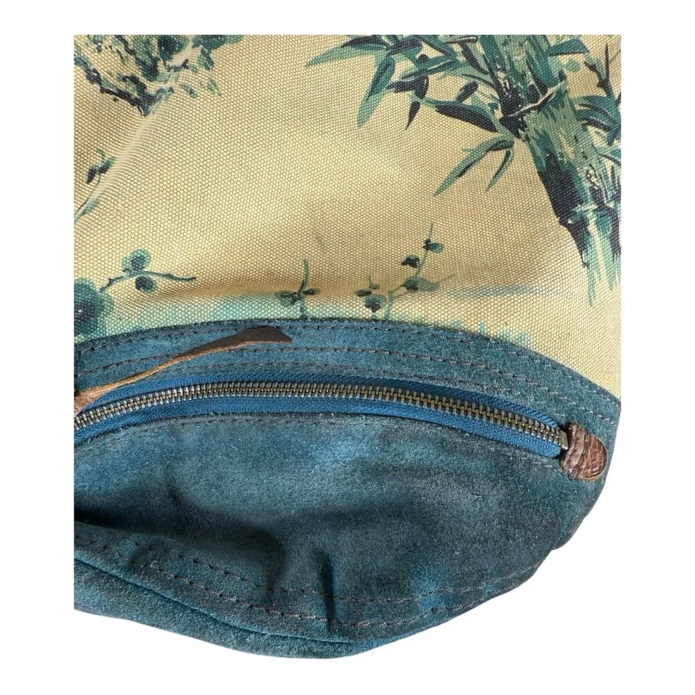 Lucky Brand Canvas and Leather‎ Bucket Bag - Picture 10 of 10